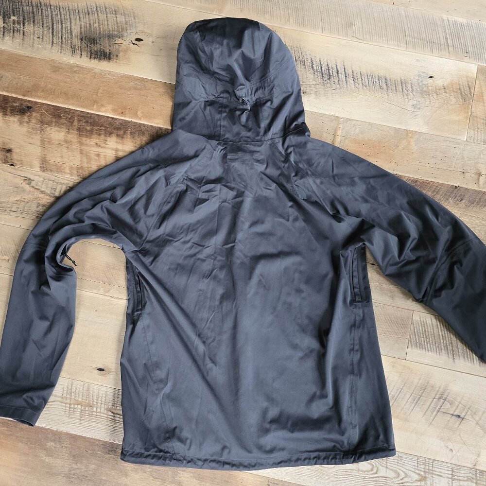Mens The North Face Full Zip Windbreaker Jacket Size Large Black - Picture 2 of 12